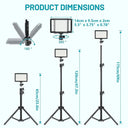 LED Video Light Panel Kit for Photography and Video