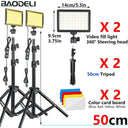 LED Video Light Panel Kit for Photography and Video