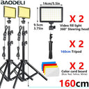 LED Video Light Panel Kit for Photography and Video