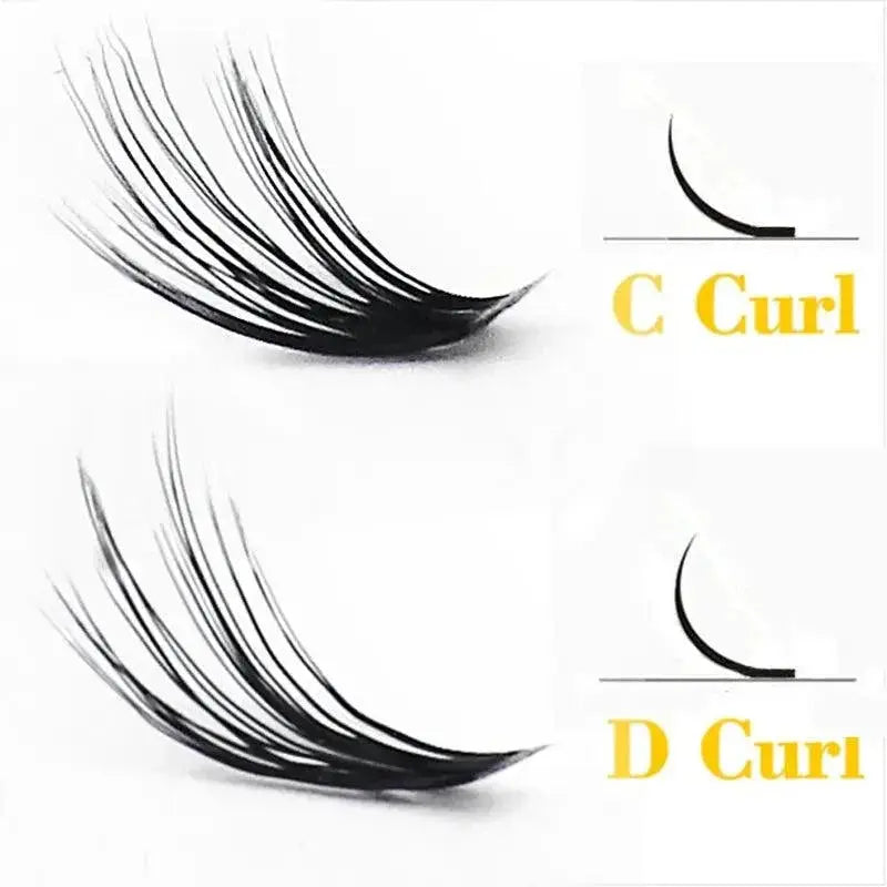 Luxury Handmade Mink Eyelash Extensions Set Customizable