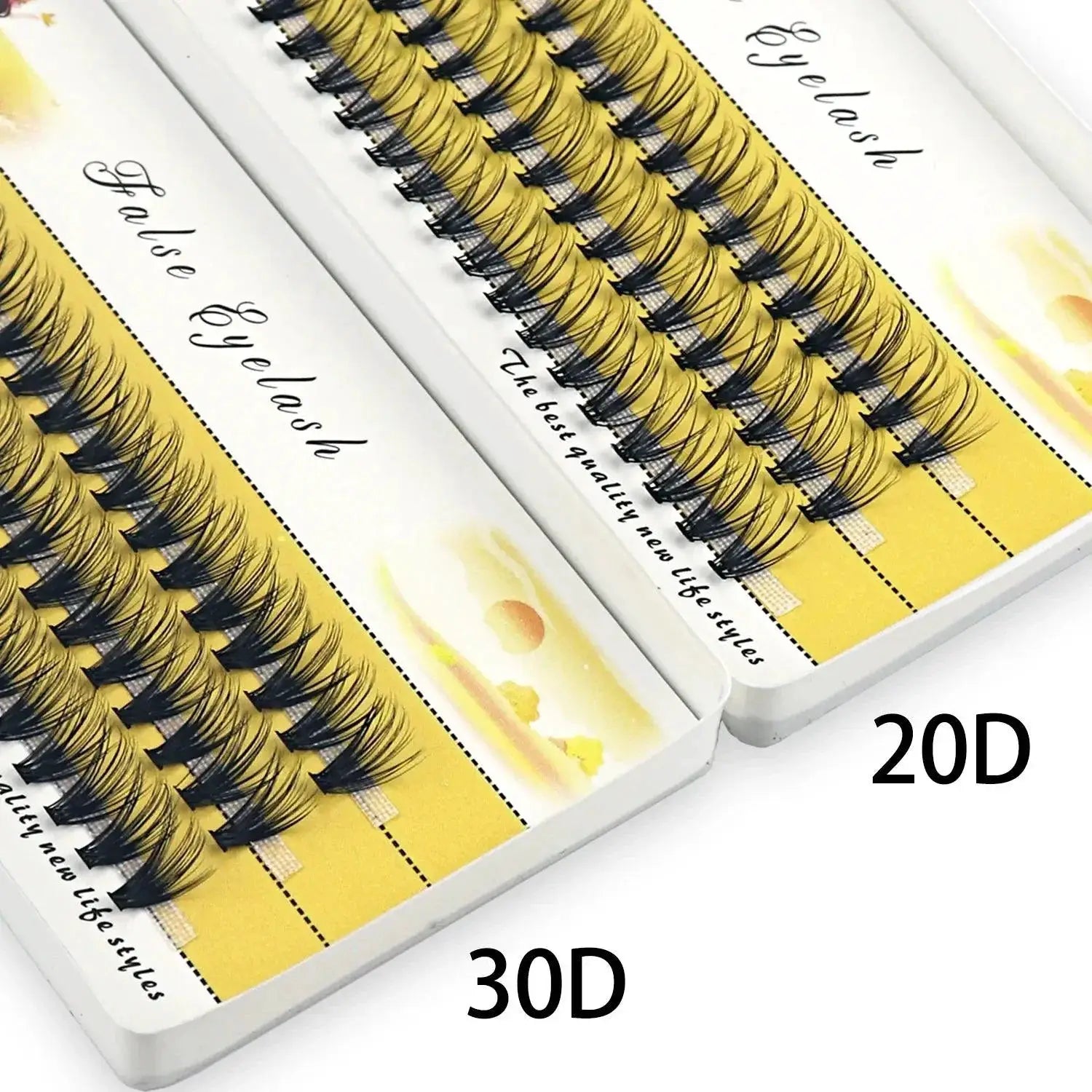Luxury Handmade Mink Eyelash Extensions Set Customizable