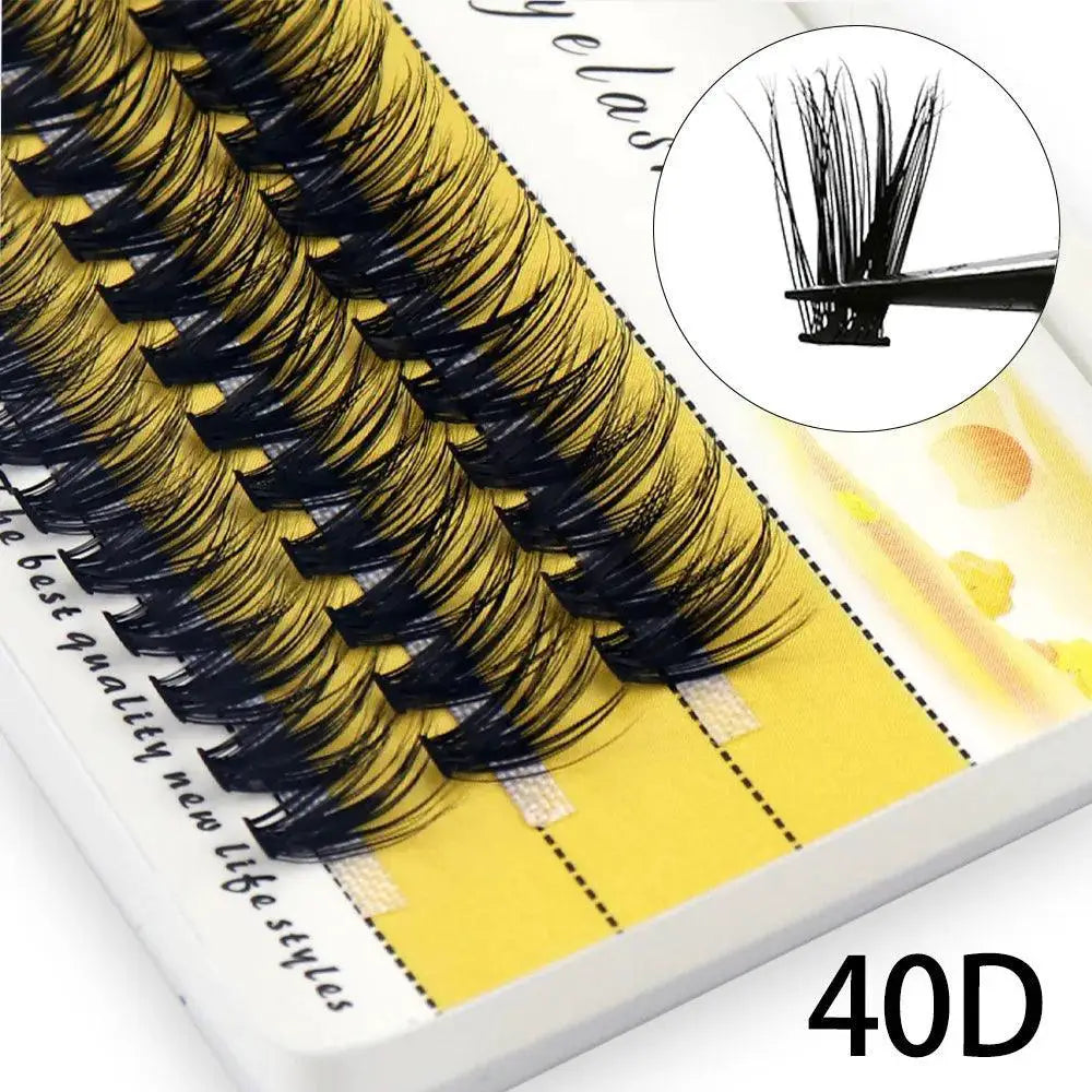 Luxury Handmade Mink Eyelash Extensions Set Customizable