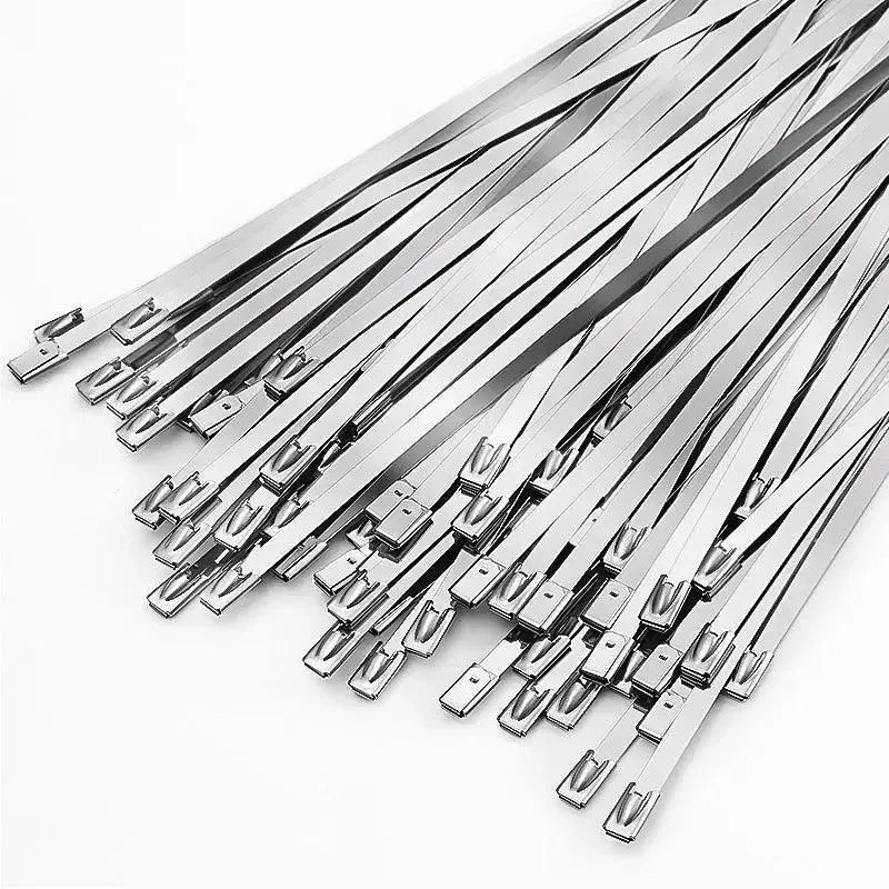 Stainless Steel Cable Ties Premium Wire Organizer Kit Set