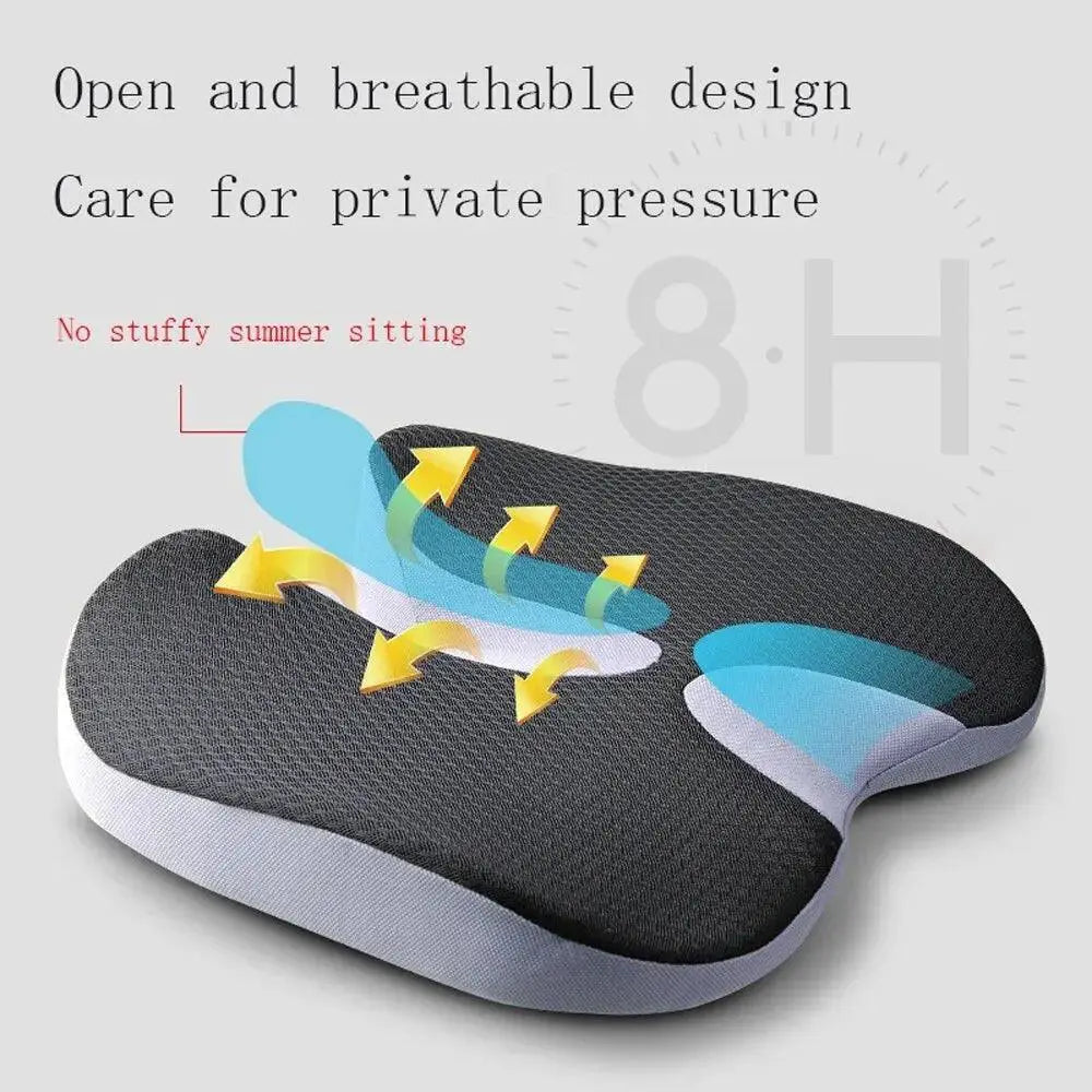 Orthopedic Memory Foam Cushion For Sciatica Relief Support