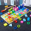 Montessori Math Board for Kids Hands On