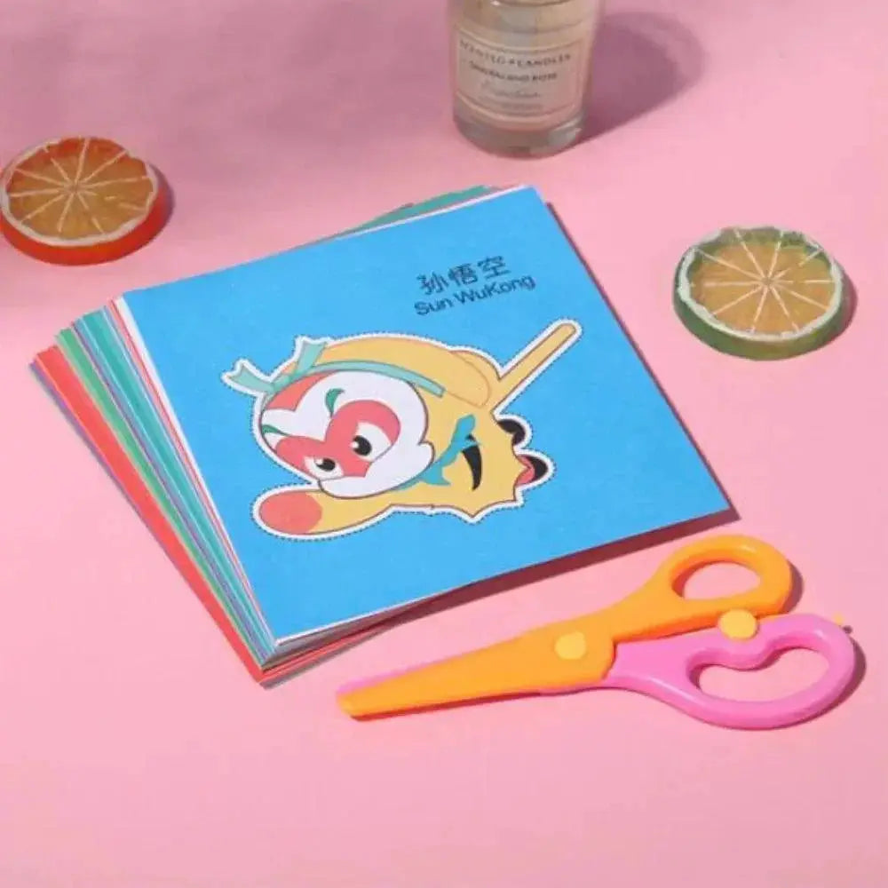 Kids Cartoon Paper Cut Craft Kit For Creative Learning Fun