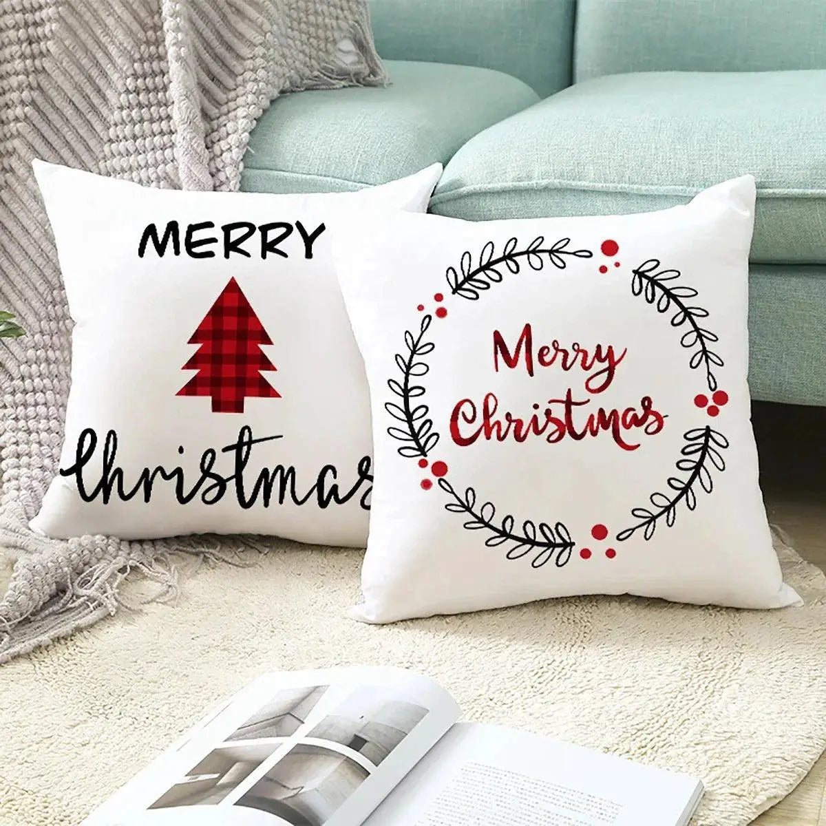 Charming Christmas Cushion Cover For Festive Home Decor
