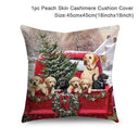 Festive Cushion Cover Adds Holiday Charm