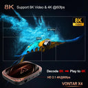 VONTAR X4 Smart TV Box - 4K Streaming