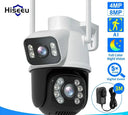 4K PTZ WiFi Security Camera With AI Detection Night Vision