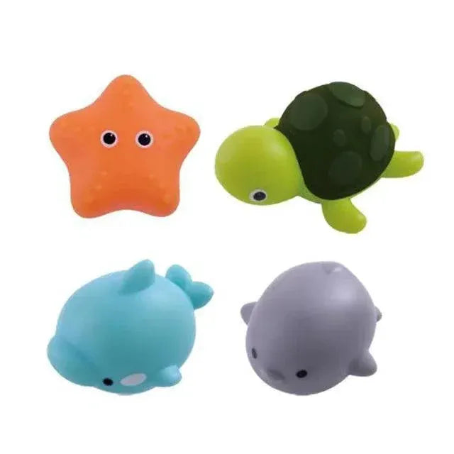 Cute Animals LED Light Up Frogs For Kids Bath Time Toy