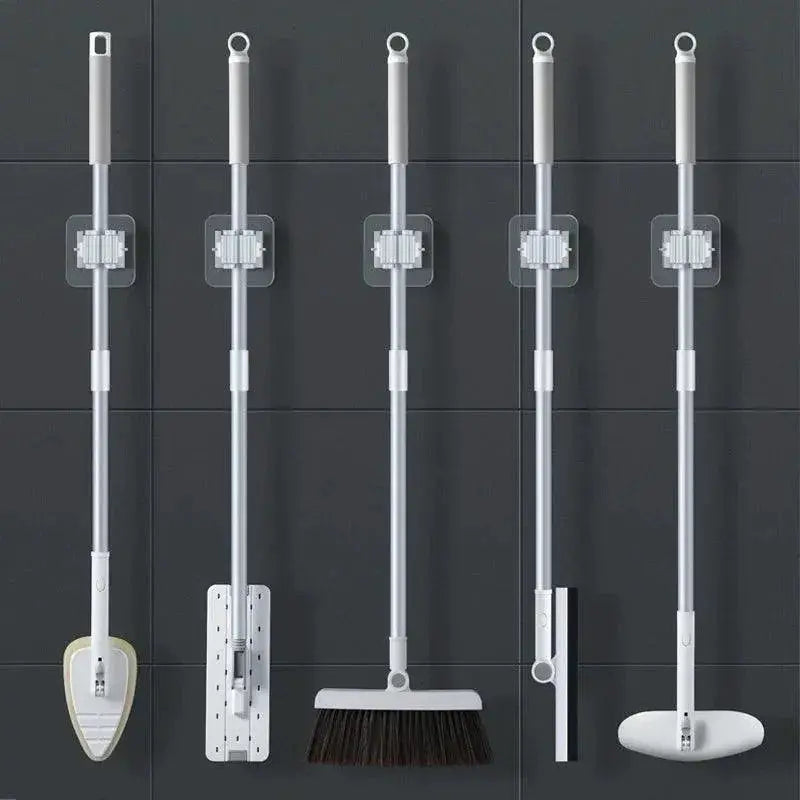 Bathroom Storage Organizer Wall Mounted With Hooks