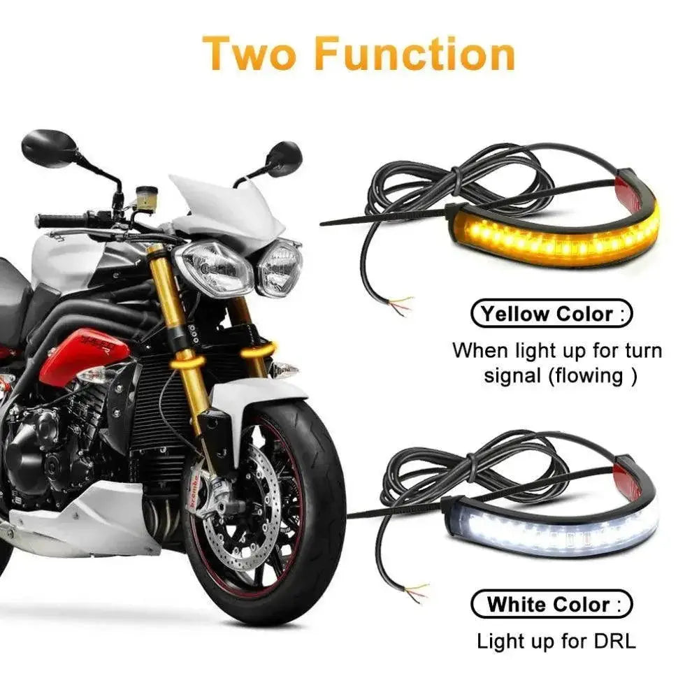 LED Motorcycle Signal Light And DRL Combo For Style Upgrade