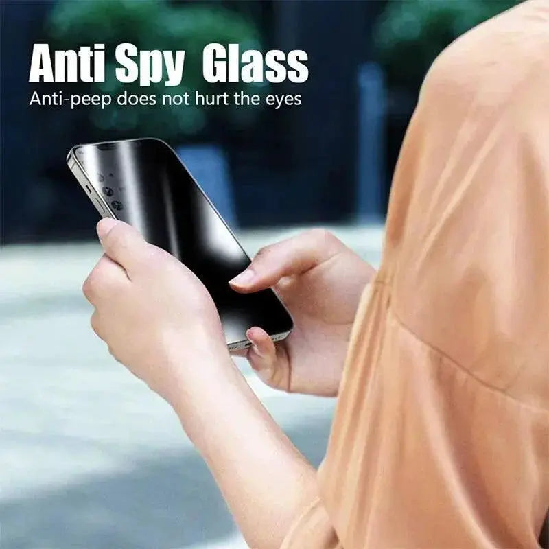 IPhone Privacy Screen Protector With Anti Spy Glass Shield
