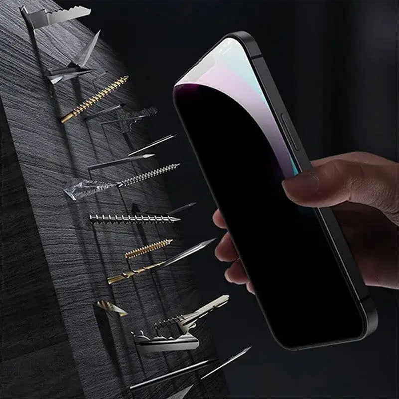 IPhone Privacy Screen Protector With Anti Spy Glass Shield