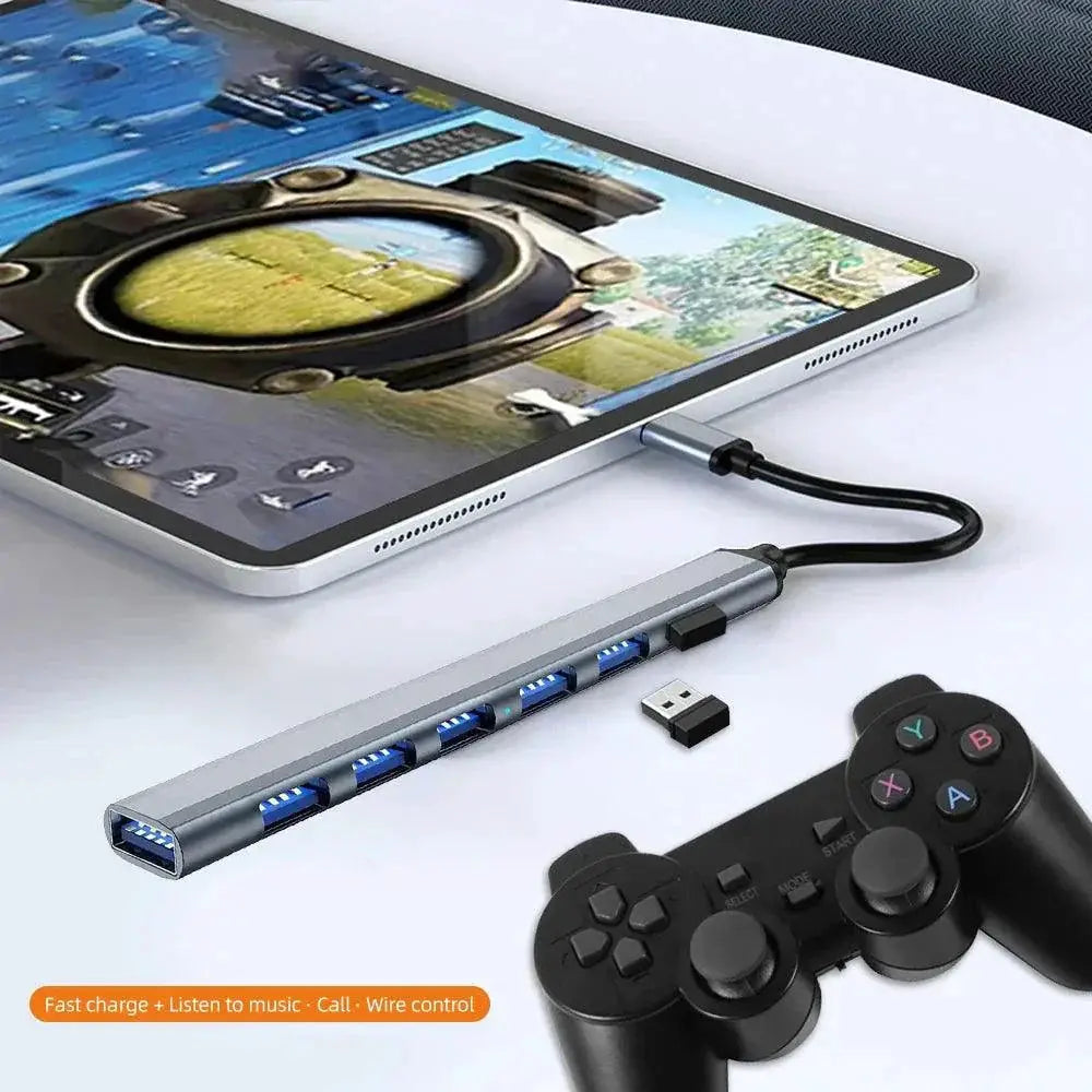 USB Hub Multiport Splitter 55Gbps Fast Data Transfer