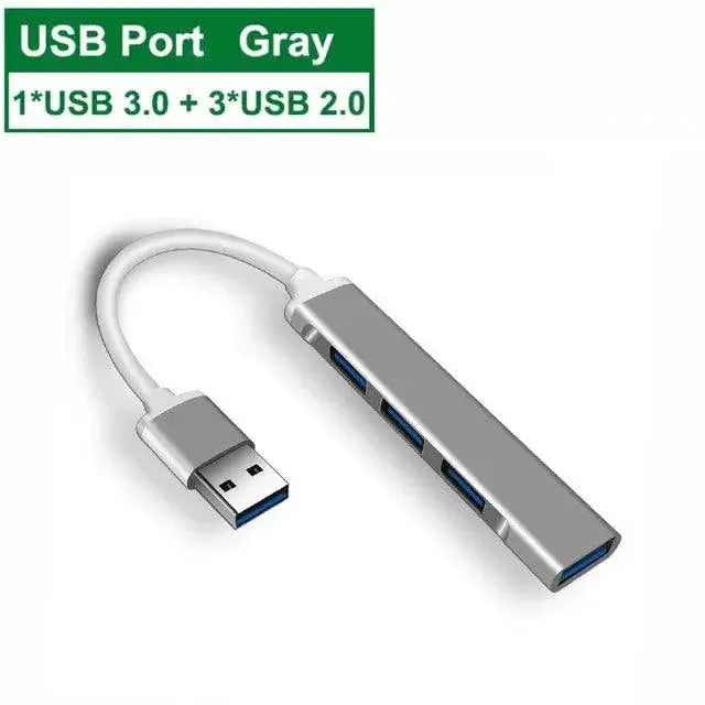 USB Hub Multiport Splitter 55Gbps Fast Data Transfer