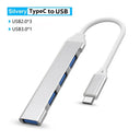 USB Hub Multiport Splitter 55Gbps Fast Data Transfer