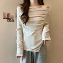 Flattering Plus Size Off-Shoulder Top