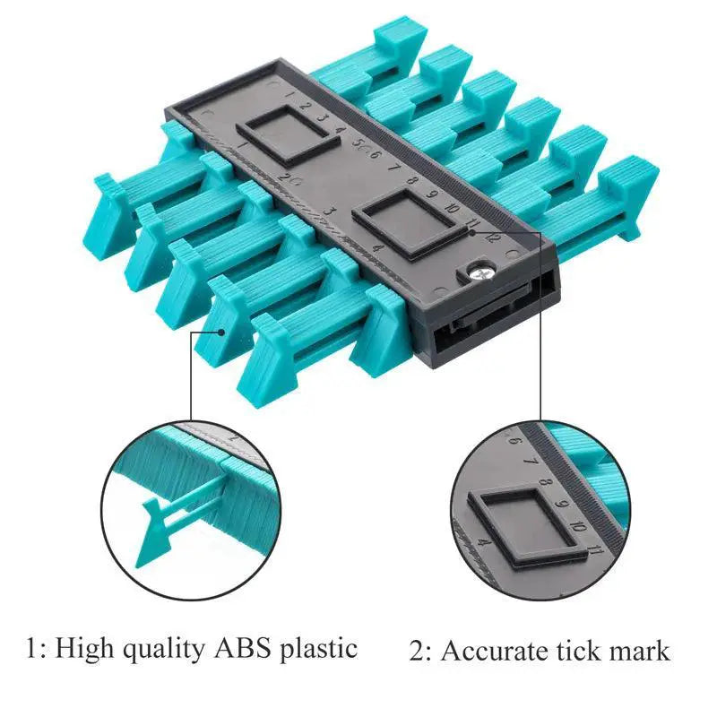 Profile Contour Gauge Precision Measuring Tool For Cutting
