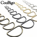 Zinc Alloy D Ring Buckle Set for DIY Crafting Projects