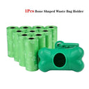 Pet Waste Bag Set With Leash Clip And Portable Dispenser