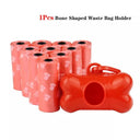Pet Waste Bag Set With Leash Clip And Portable Dispenser