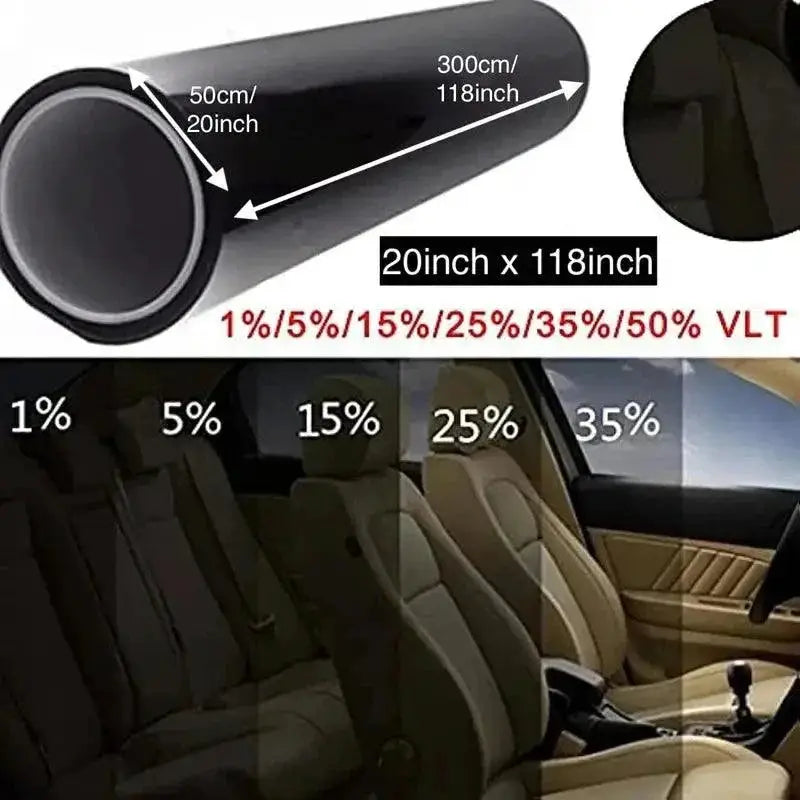 Solar Shield Auto Window Tint Film UV Protection And Privacy