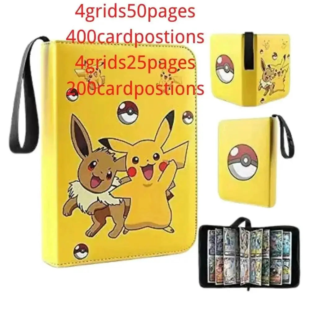 Pokemon Cards Holder Album Shockproof Waterproof Case