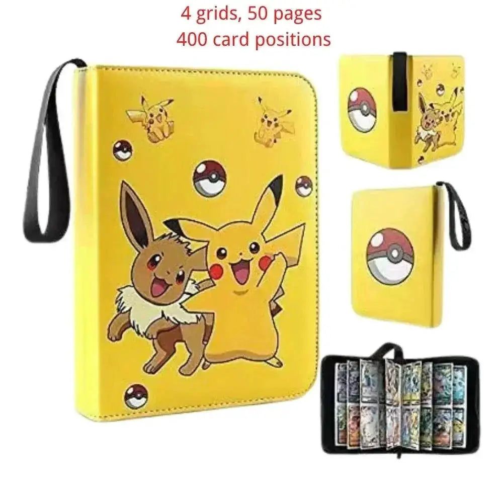 Pokemon Cards Holder Album Shockproof Waterproof Case