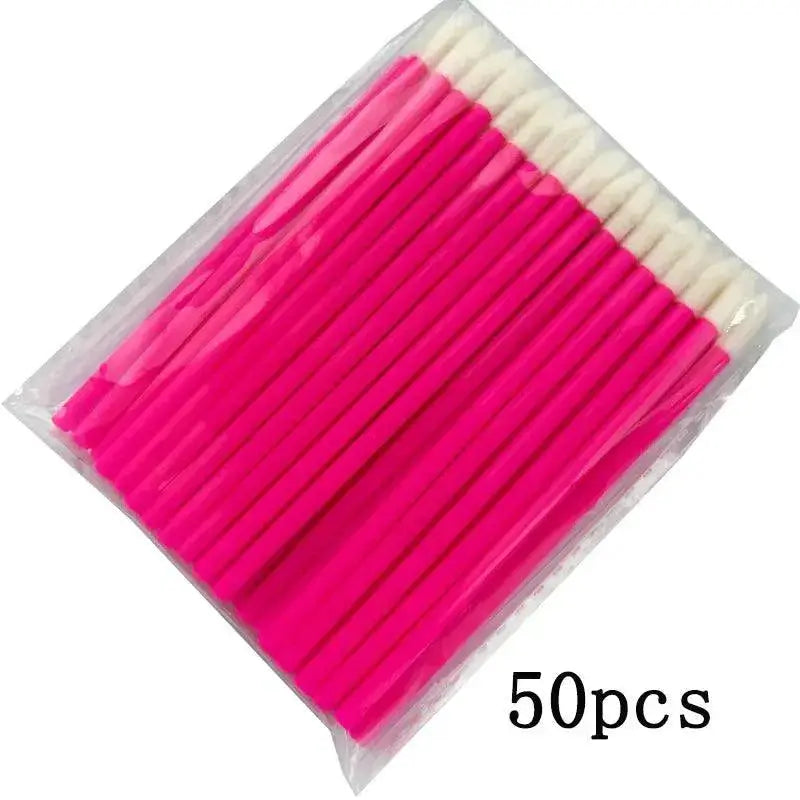 Hygienic Lip Eyelash Kit for Travel — 100pcs green