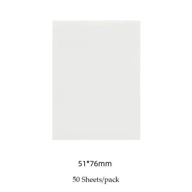 Creative Waterproof Transparent Sticky Note Pads for Office