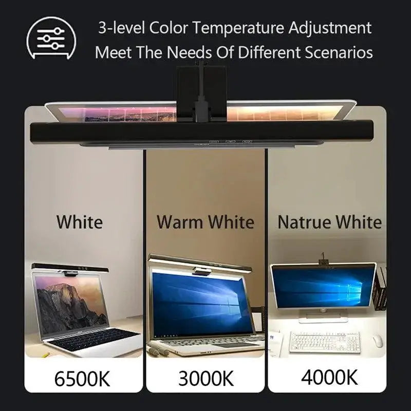 LED Monitor Light Eye Care Desk Lamp for Comfort Plus