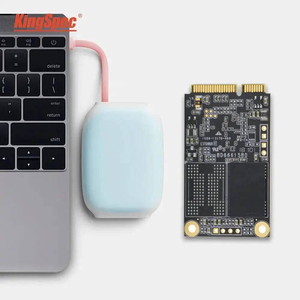 KingSpec mSATA SSD 2TB Boost Computer Speed Storage