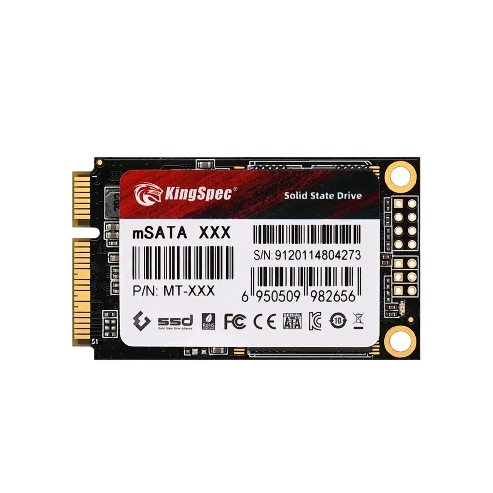 KingSpec mSATA SSD 2TB Boost Computer Speed Storage
