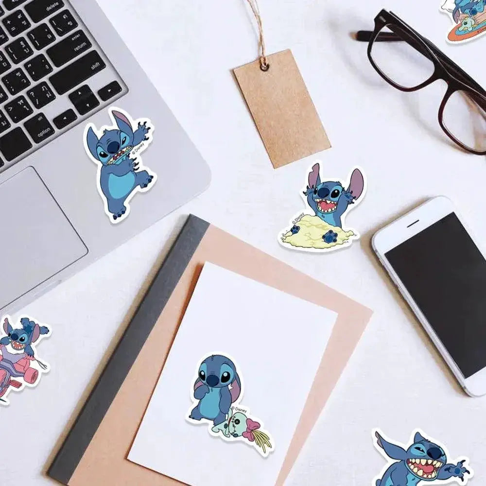 Lilo and Stitch Waterproof Sticker Set for DIY Projects