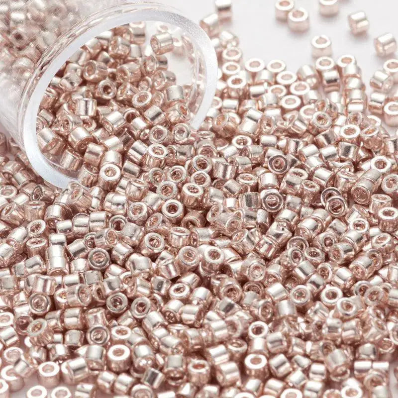 Metallic Glass Beads For DIY Jewelry And Craft Projects