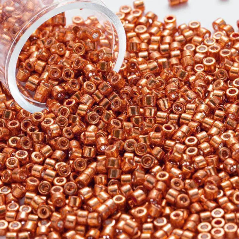 Metallic Glass Beads For DIY Jewelry And Craft Projects