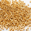 Metallic Glass Beads For DIY Jewelry And Craft Projects