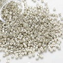Metallic Glass Beads For DIY Jewelry And Craft Projects