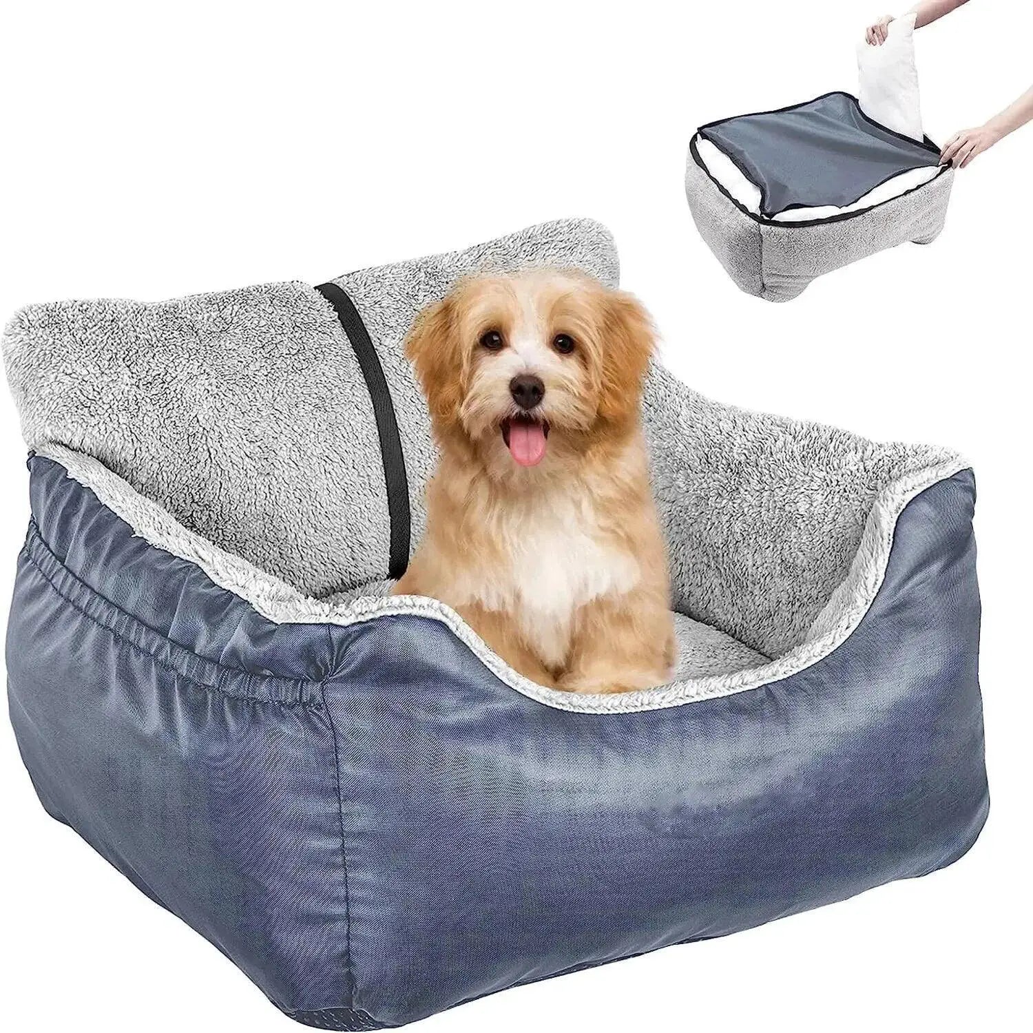 Dog Booster Car Seat Sturdy Washable Detachable Carrier