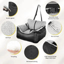 Secure Dog Car Seat for Travel Comfort
