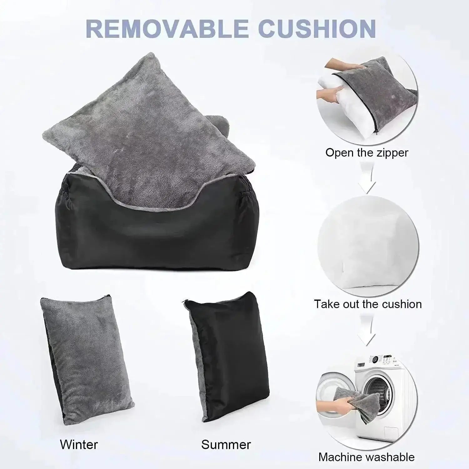 Pet Travel Carrier Bed Secure Cozy Solution for Pets