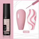 Sculpted Metal Gel Nail Polish Metallic Gold Silver Shine