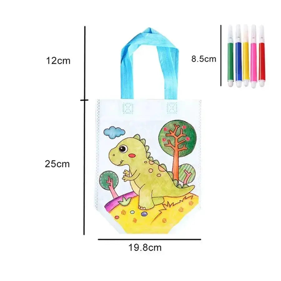 Creative Kids Graffiti Bag Painting Kit Interactive Art Set