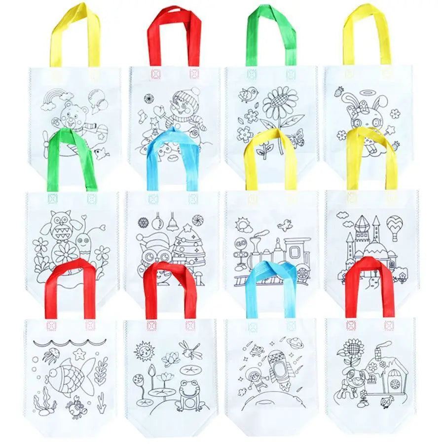 Creative Kids Graffiti Bag Painting Kit Interactive Art Set