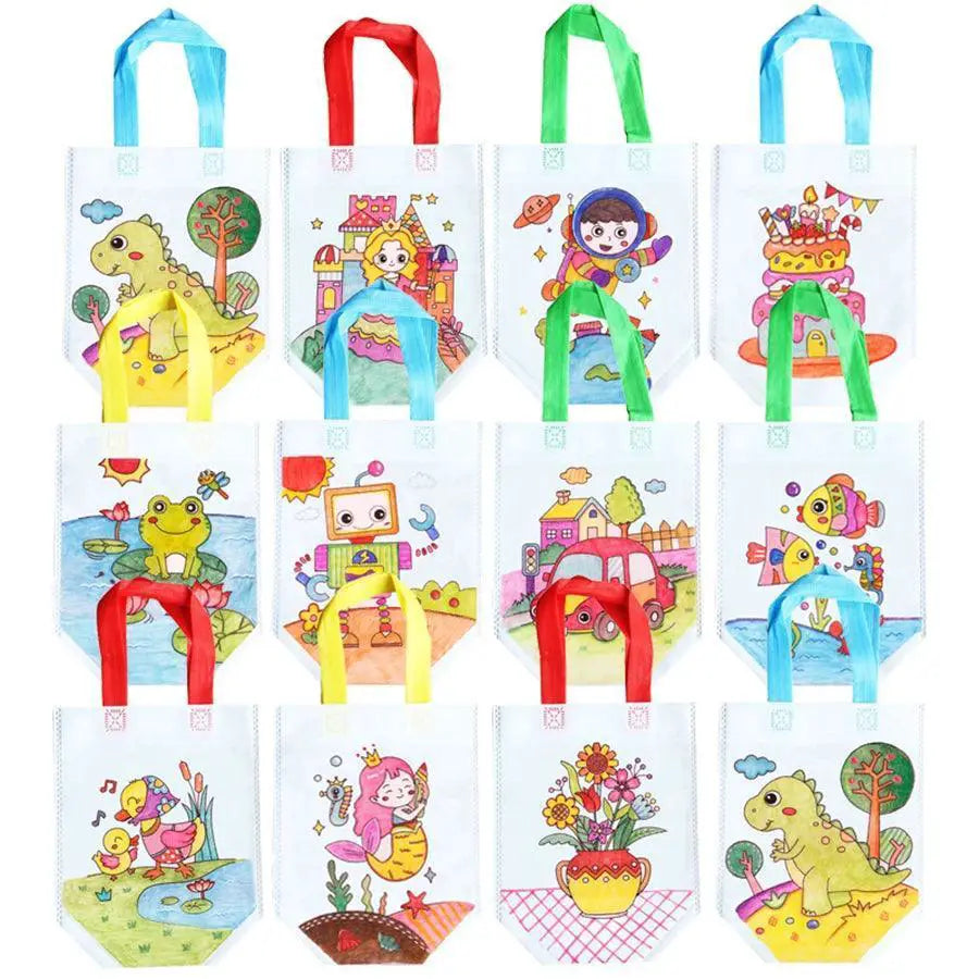 Creative Kids Graffiti Bag Painting Kit Interactive Art Set