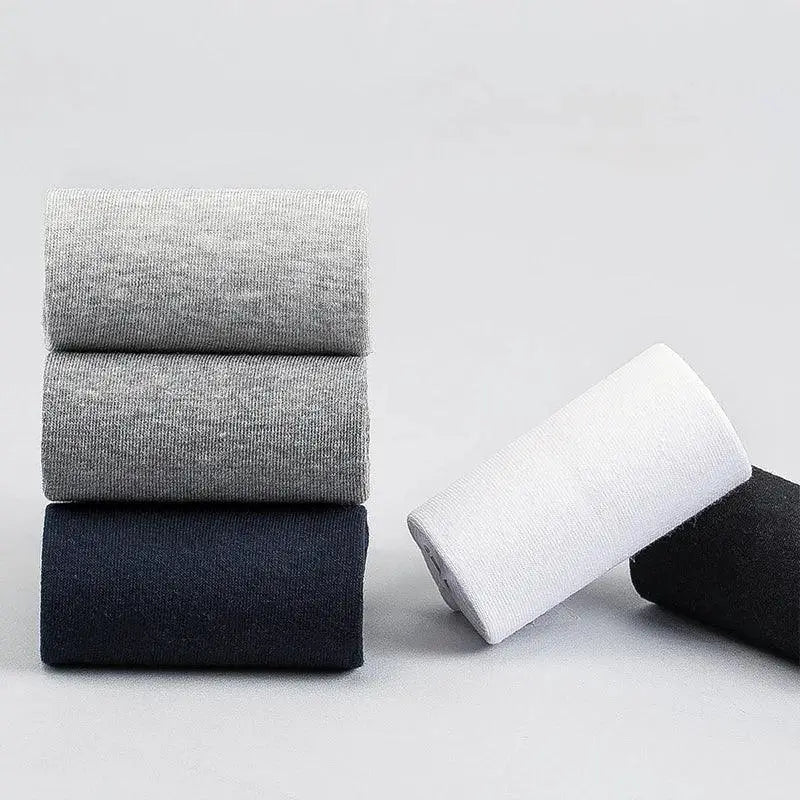 Ultimate Comfort Black Cotton Business Socks 10 Pack
