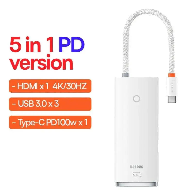 Baseus USB C Hub Versatile Adapter For MacBook Pro Air