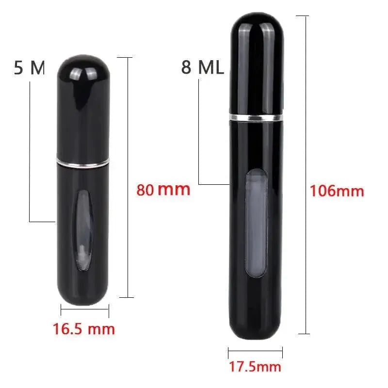 Travel Perfume Atomizer Stylish Mini Aluminum Spray Bottle